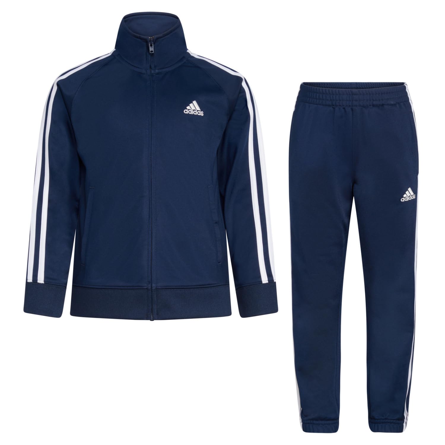 adidas boys Tricot Tracksuit Jacket Jogger Pant Set