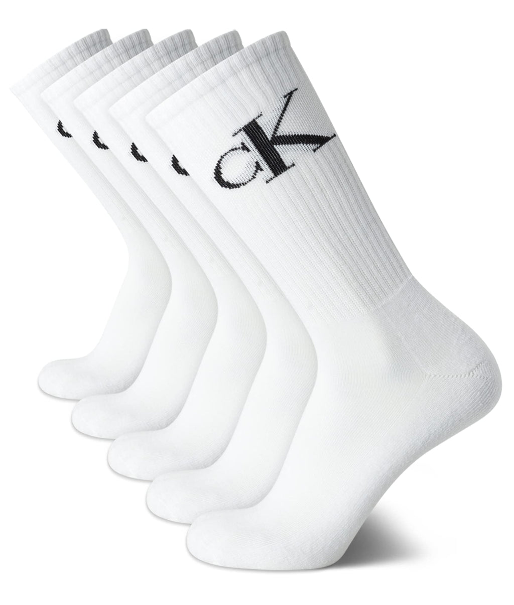 Mens Crew Socks - 5 Pack Breathable Cushion Crew Athletic Mid-Calf Socks for Men for Running and Workout (7-12)