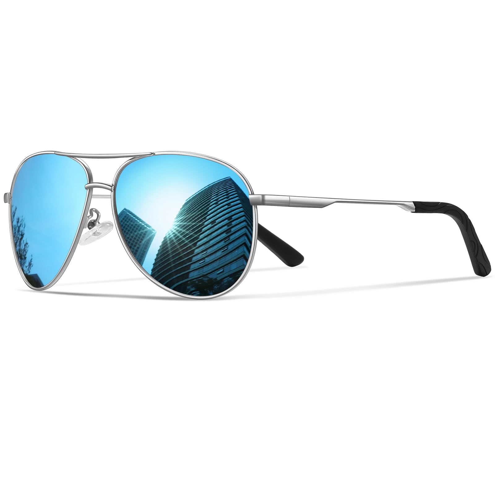 Sunglasses Men Polarized Aviator Sunglasses for Men Women Fishing Driving Sun glasses Metal Frame UV Protection