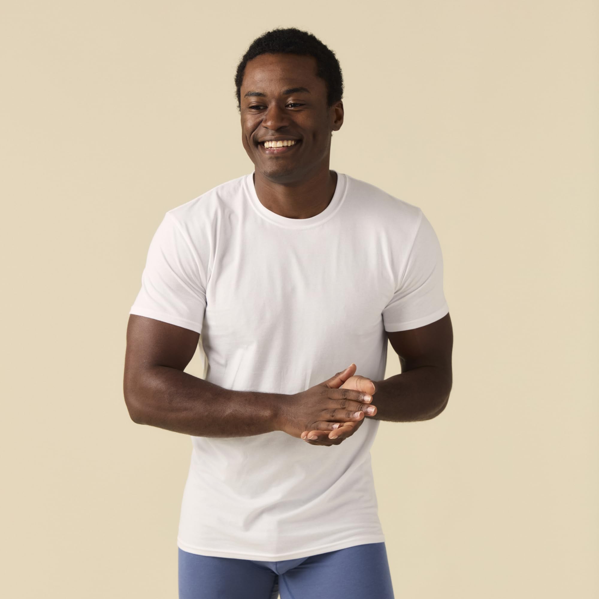 Men's Cotton Stretch T-Shirts, Multipack
