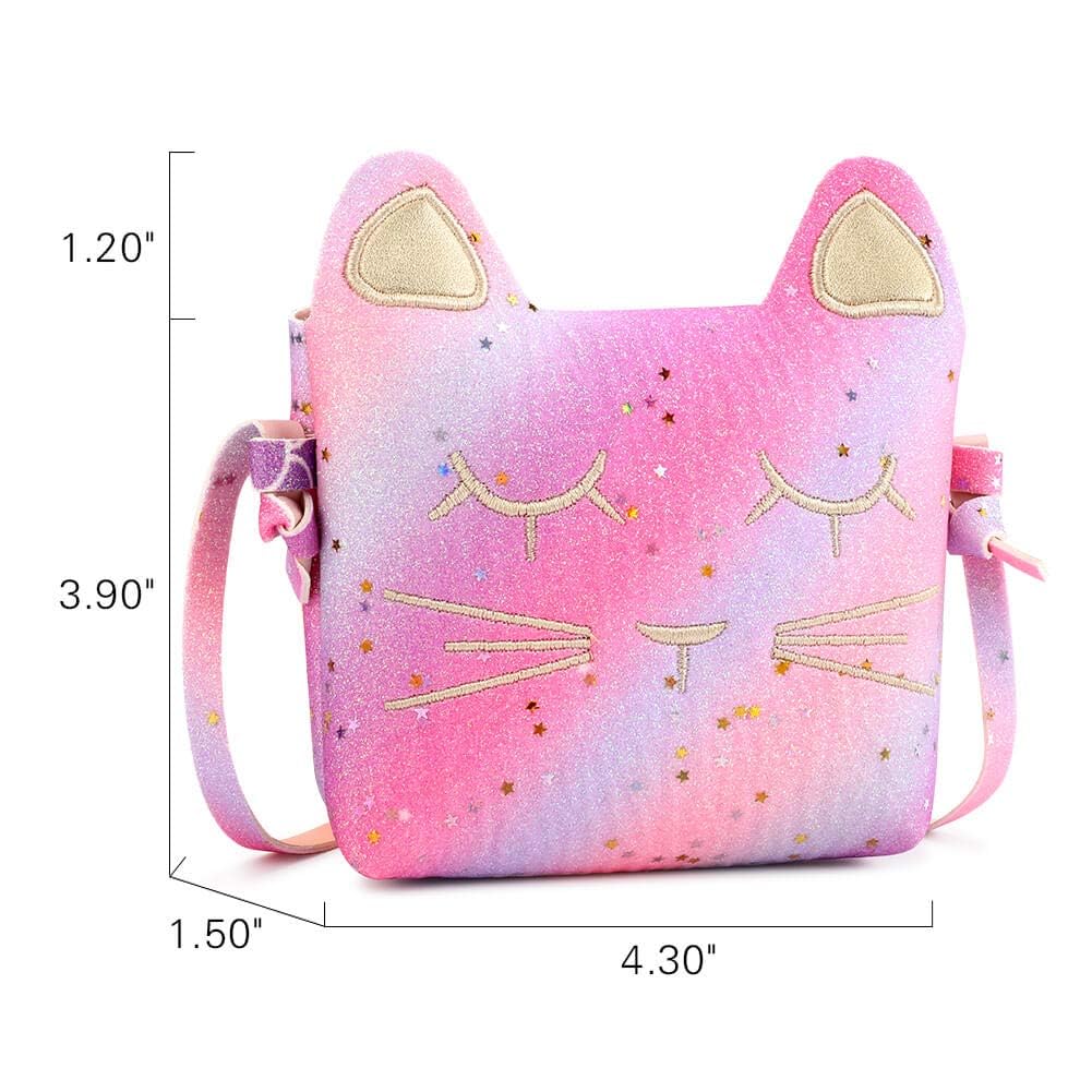 mibasies Purse for Little Girls Dress Up Jewelry Pretend Play Kids Accessories Mermaid Gifts
