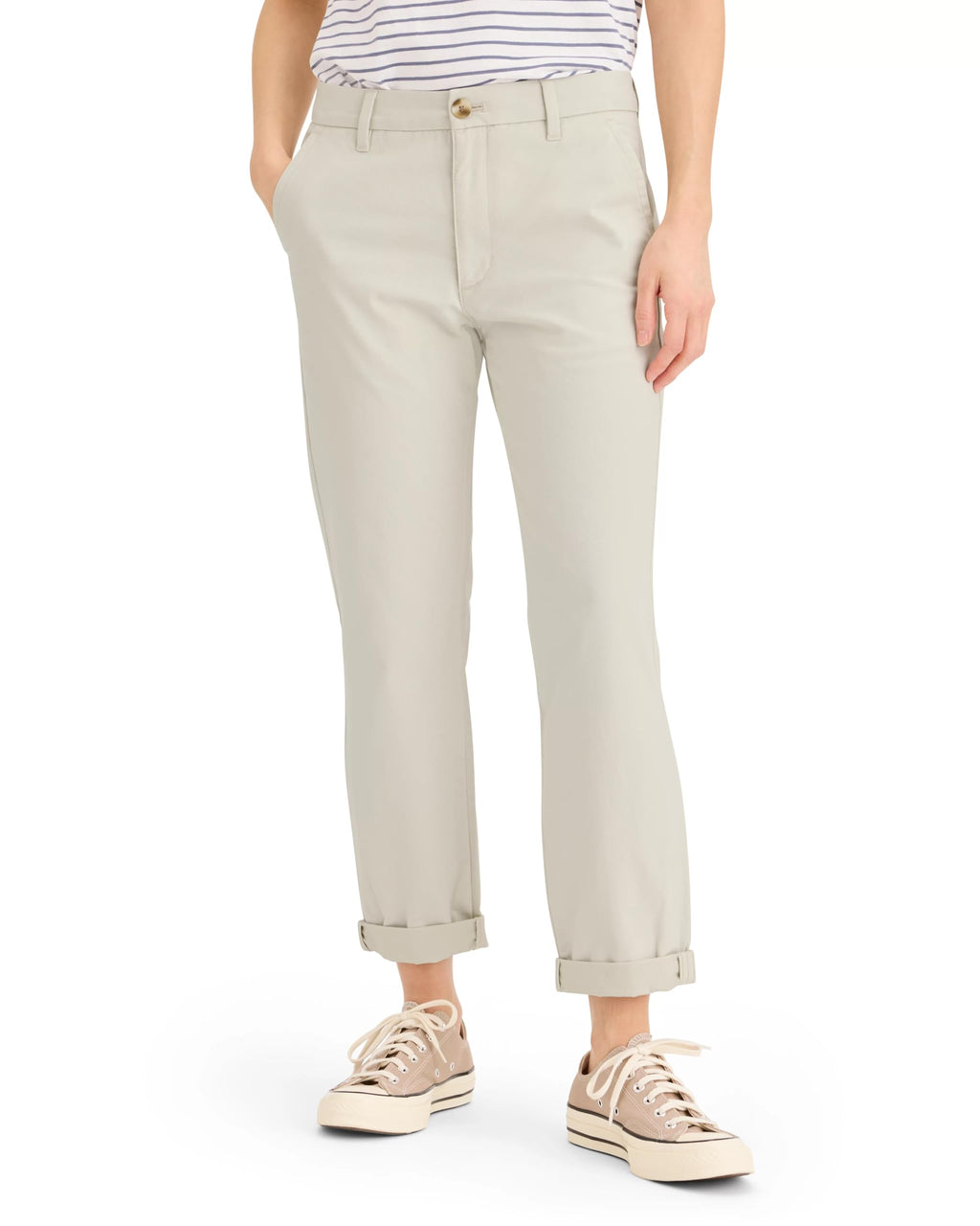Dockers Womens Dockers® Women's Weekend Chino Mid-Rise Slim
