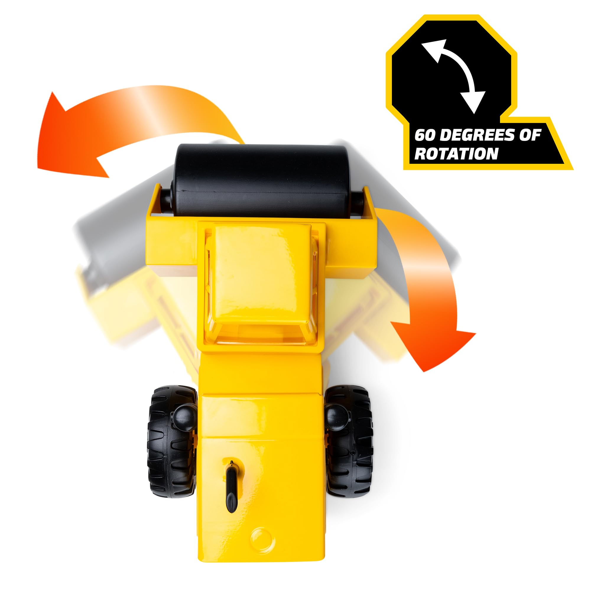 Tonka Steel Classics 4x4 Pickup Truck - Made with Steel & Sturdy Plastic, Yellow Toy Construction Truck, Boys and Girls, Kids, Toddlers, Ages 3+