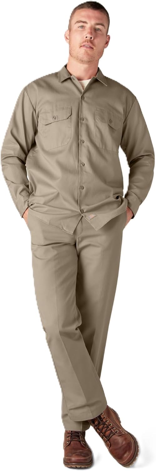 Dickies Mens Long Sleeve Work Shirt