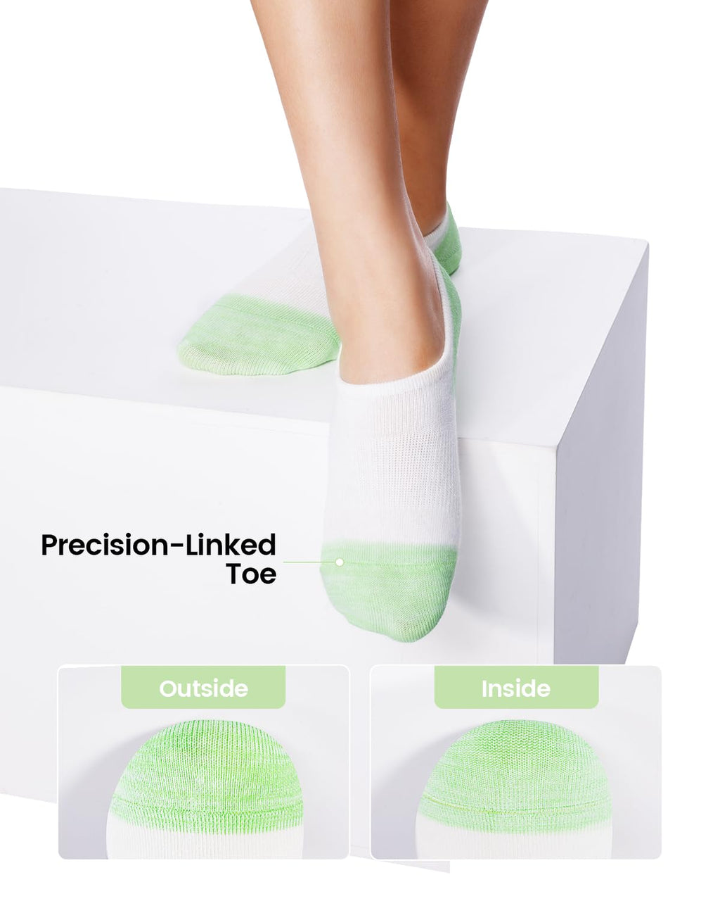 No Show Socks Women & Men Low Cut Ankle Short Anti-slid Athletic Running Casual Invisible Liner Socks