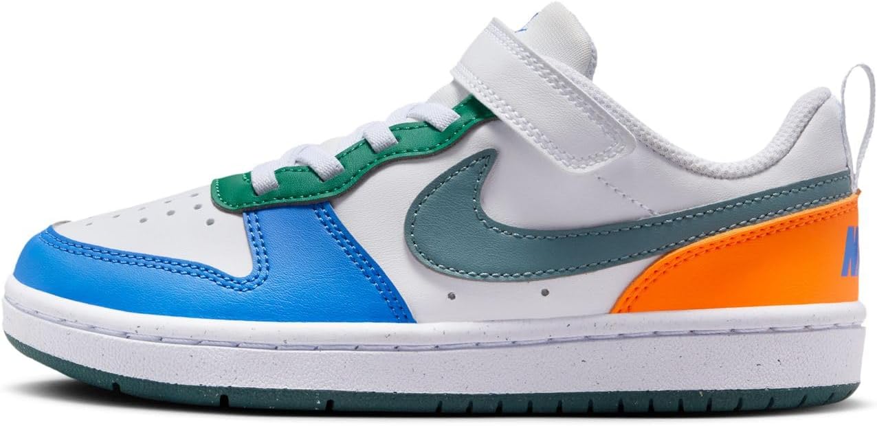 Nike Unisex Kids' Court Borough Low Recraft Shoes - Boys Girls Todders & Baby Sneakers