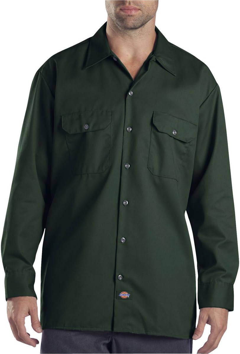 Dickies Mens Long Sleeve Work Shirt