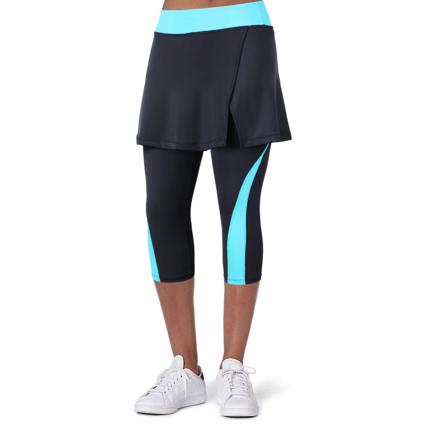 ANIVIVO Skirted Legging for Women, Yoga Legging with Skirts &Women Tennis Leggings Clothes Pockets