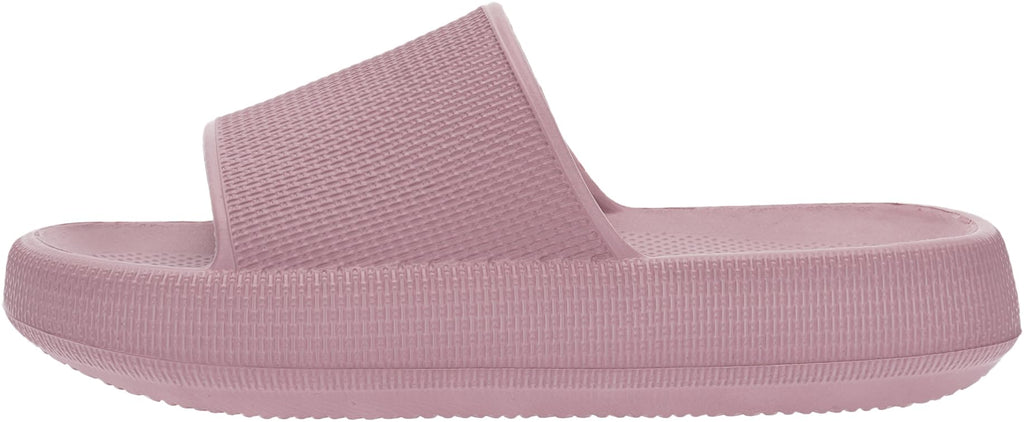Cushioned Thick Sole Pillow Slippers for Women and Men Y10 | Cloud-Like Soft Sole, Foot Pain Relief, EVA Platform Sole, Indoor Outdoor Slides, Waterproof Shower Ready, Quick-Drying