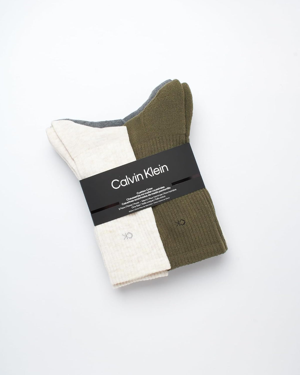Mens Crew Socks - 5 Pack Breathable Cushion Crew Athletic Mid-Calf Socks for Men for Running and Workout (7-12)
