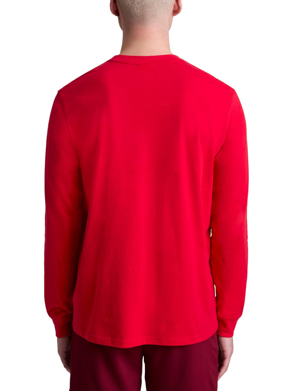 Men's Classic Long Sleeve T-Shirt, Standard Fit, Script & C Logo, Available in Regular and Big & Tall