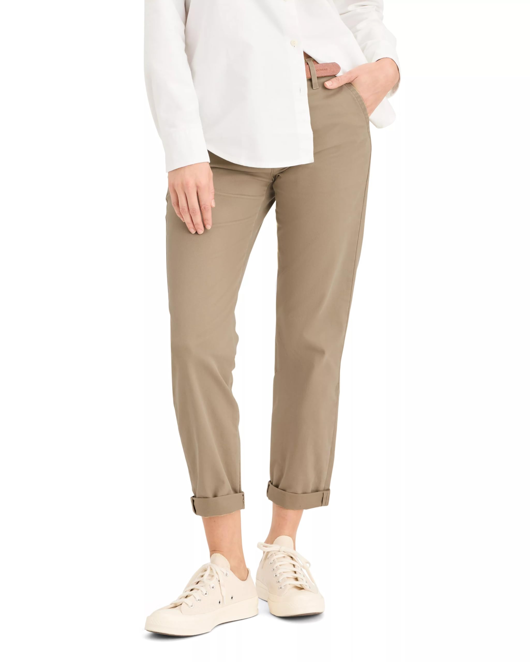Dockers Womens Dockers® Women's Weekend Chino Mid-Rise Slim