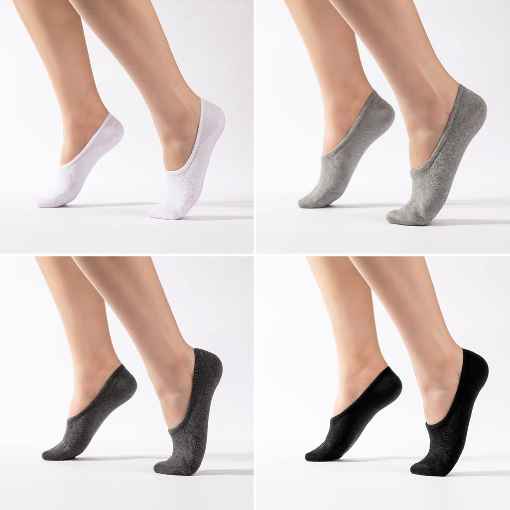 No Show Socks Women & Men Low Cut Ankle Short Anti-slid Athletic Running Casual Invisible Liner Socks
