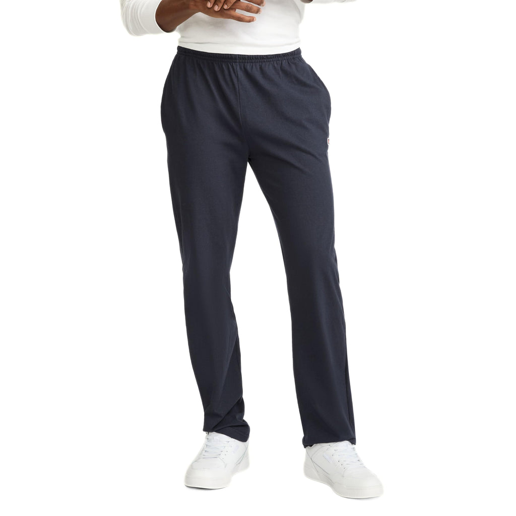 Champion Men's Open-Bottom Lounge Pants, Standard Fit, Lightweight, Available in Regular and Big & Tall