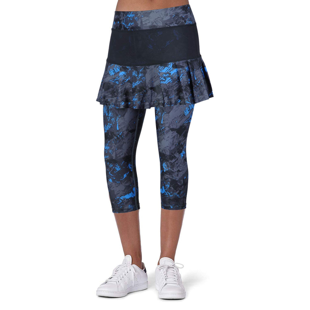 ANIVIVO Skirted Legging for Women, Yoga Legging with Skirts &Women Tennis Leggings Clothes Pockets