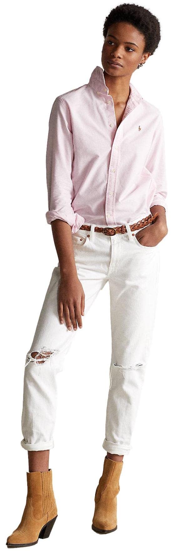 Women's Oxford Classic Fit Button Down Shirt