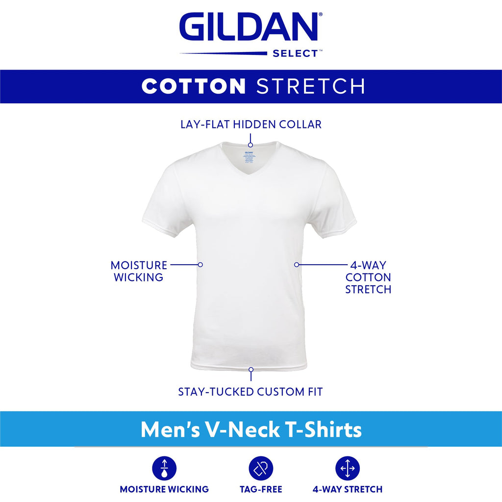 Men's Cotton Stretch T-Shirts, Multipack