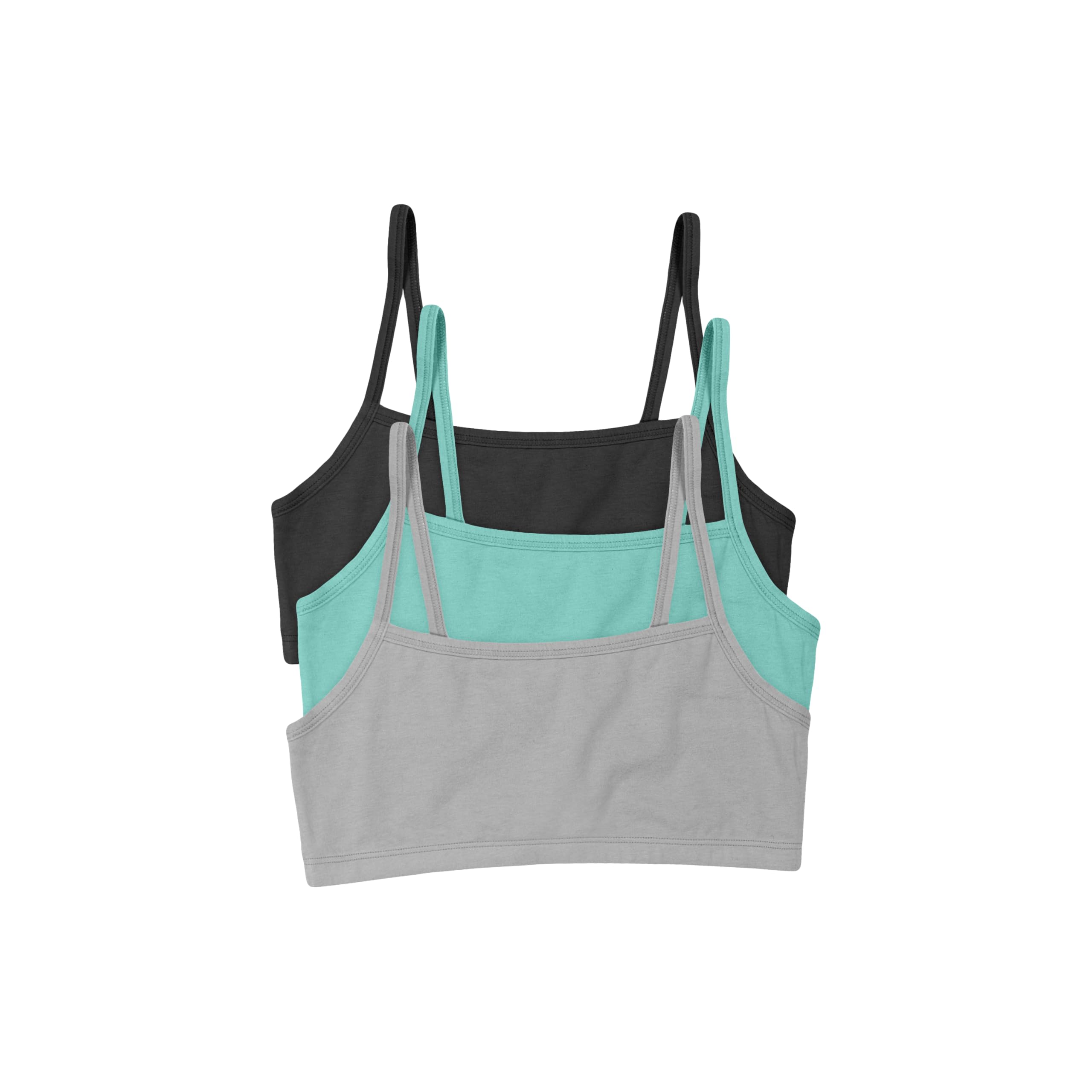 Women's String Bralette Pack, 3-Pack, Cotton Sports Bralette Bras for Women, Solid or Assorted Wireless Bras