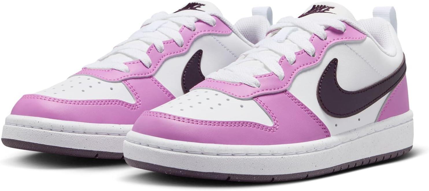 Nike Unisex Kids' Court Borough Low Recraft Shoes - Boys Girls Todders & Baby Sneakers