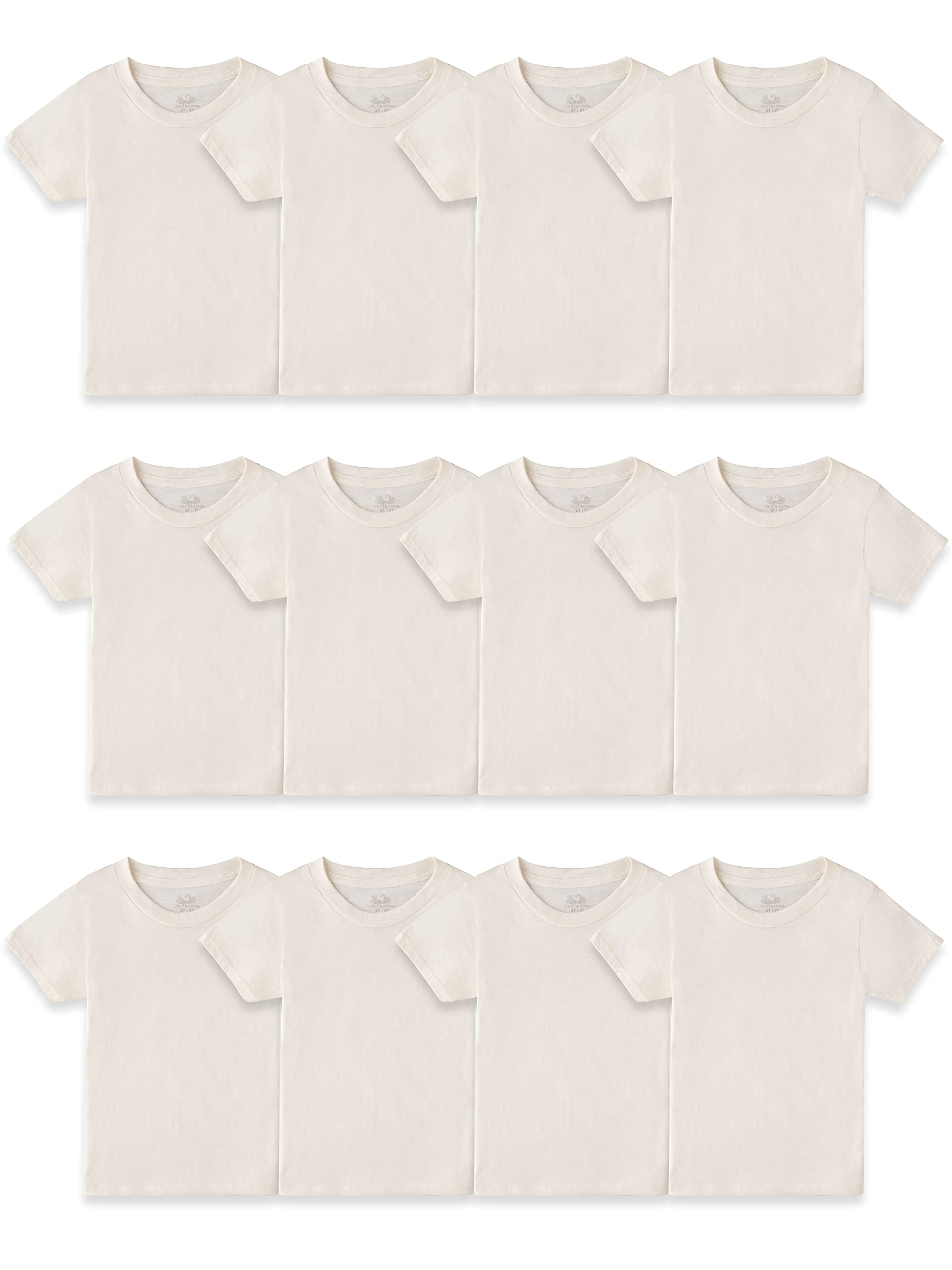 Fruit of The Loom Boys' Eversoft Cotton Undershirts, T Shirts & Tank Tops