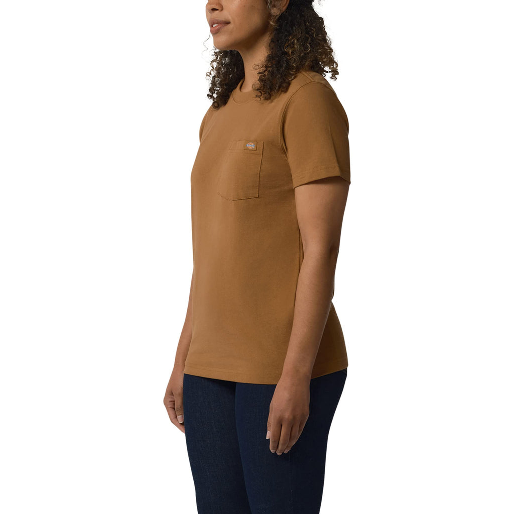 Dickies Women's Short Sleeve Heavyweight Pocket T-Shirt