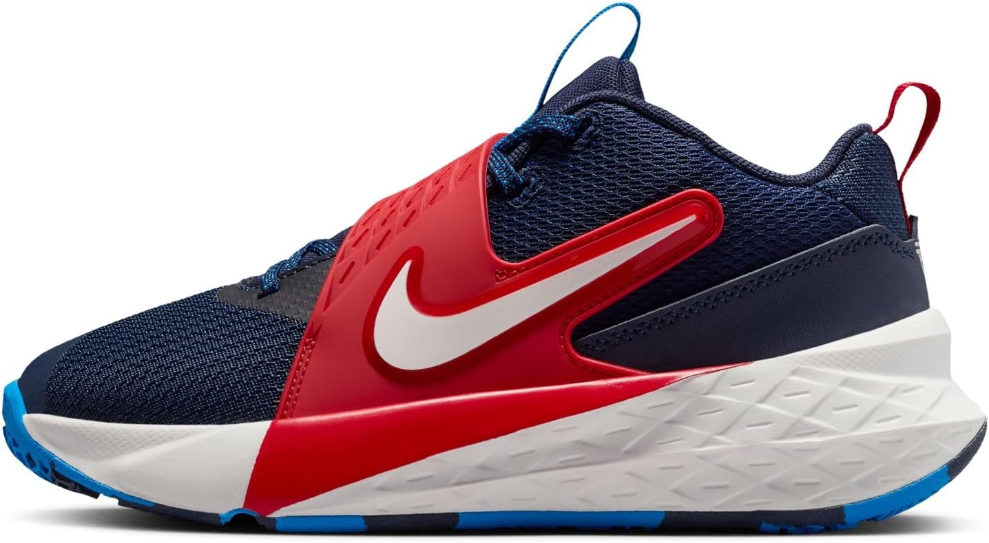 Nike Unisex Kids' Team Hustle D 12 Basketball Shoes - Boys Girls Toddlers & Baby Sneakers