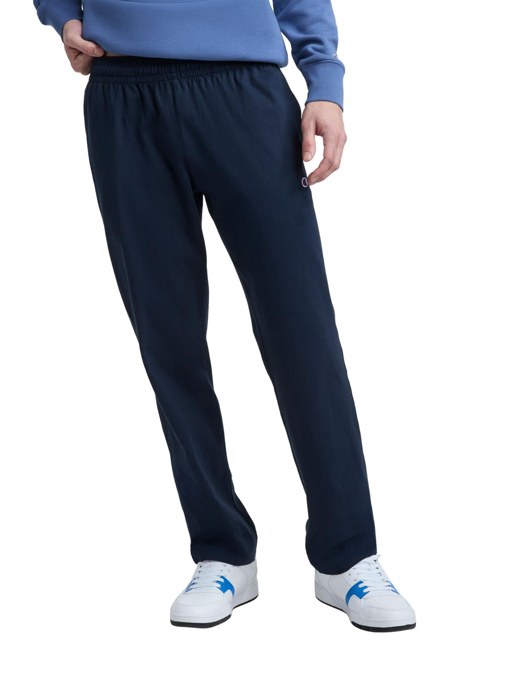 Champion Men's Open-Bottom Lounge Pants, Standard Fit, Lightweight, Available in Regular and Big & Tall