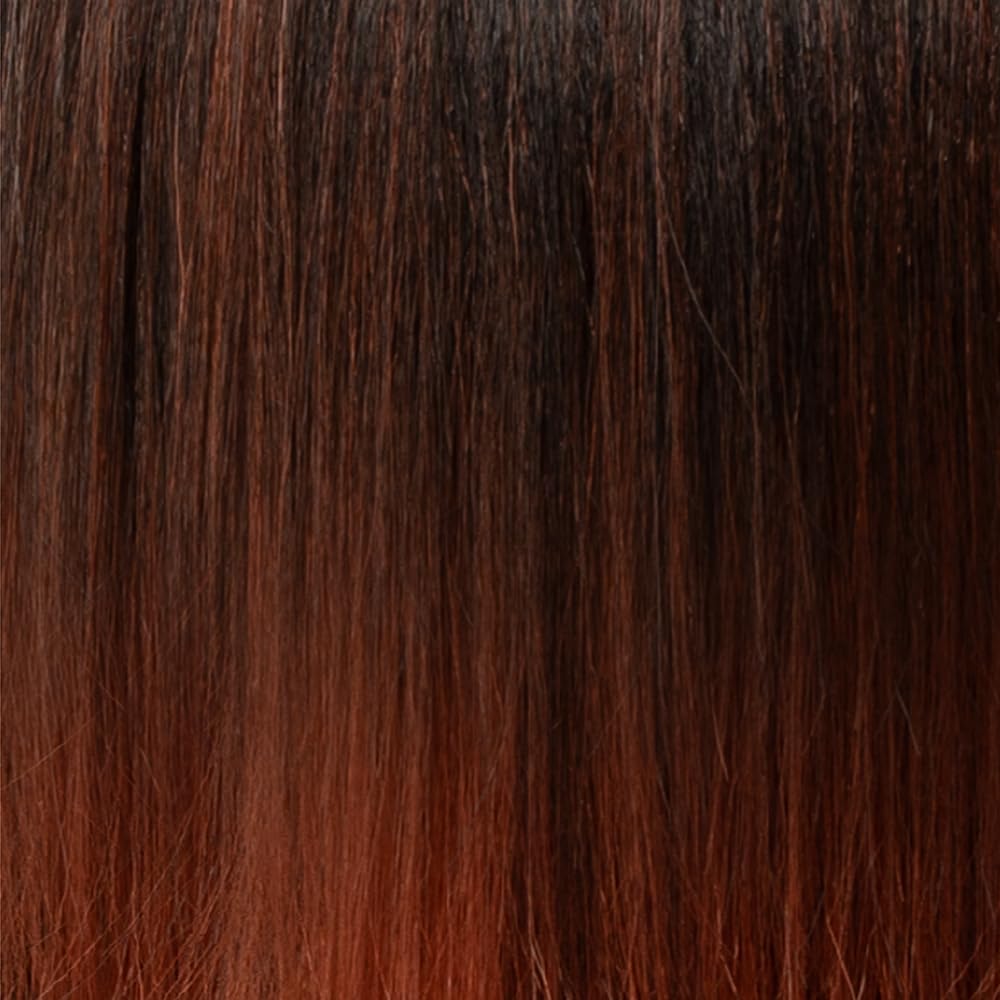 13X6 HD Lacefrontal Wig, Preplucked Hairline, Natural Baby Hair, Free parting, Heat Safe Synthetic Women, Natural Look, Long Straight with Layered Ends Wig (1B Off Black)