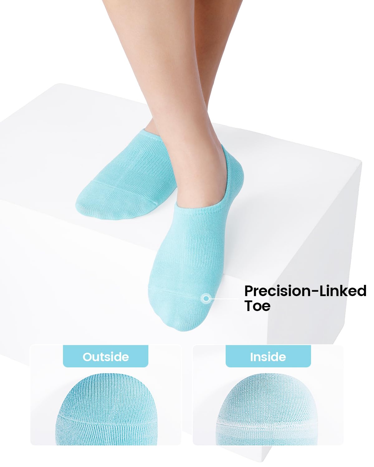 No Show Socks Women & Men Low Cut Ankle Short Anti-slid Athletic Running Casual Invisible Liner Socks
