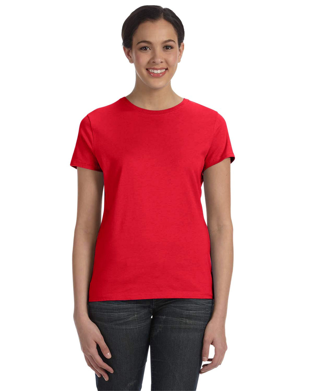 Women's Perfect-T Crewneck T-Shirt, Lightweight Cotton Short Sleeve Tee for Women
