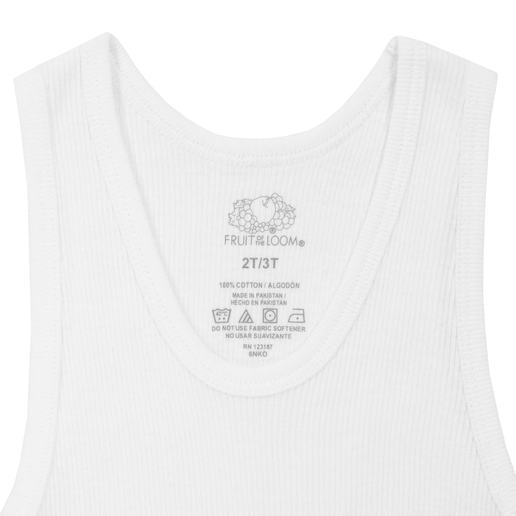Fruit of The Loom Boys' Eversoft Cotton Undershirts, T Shirts & Tank Tops