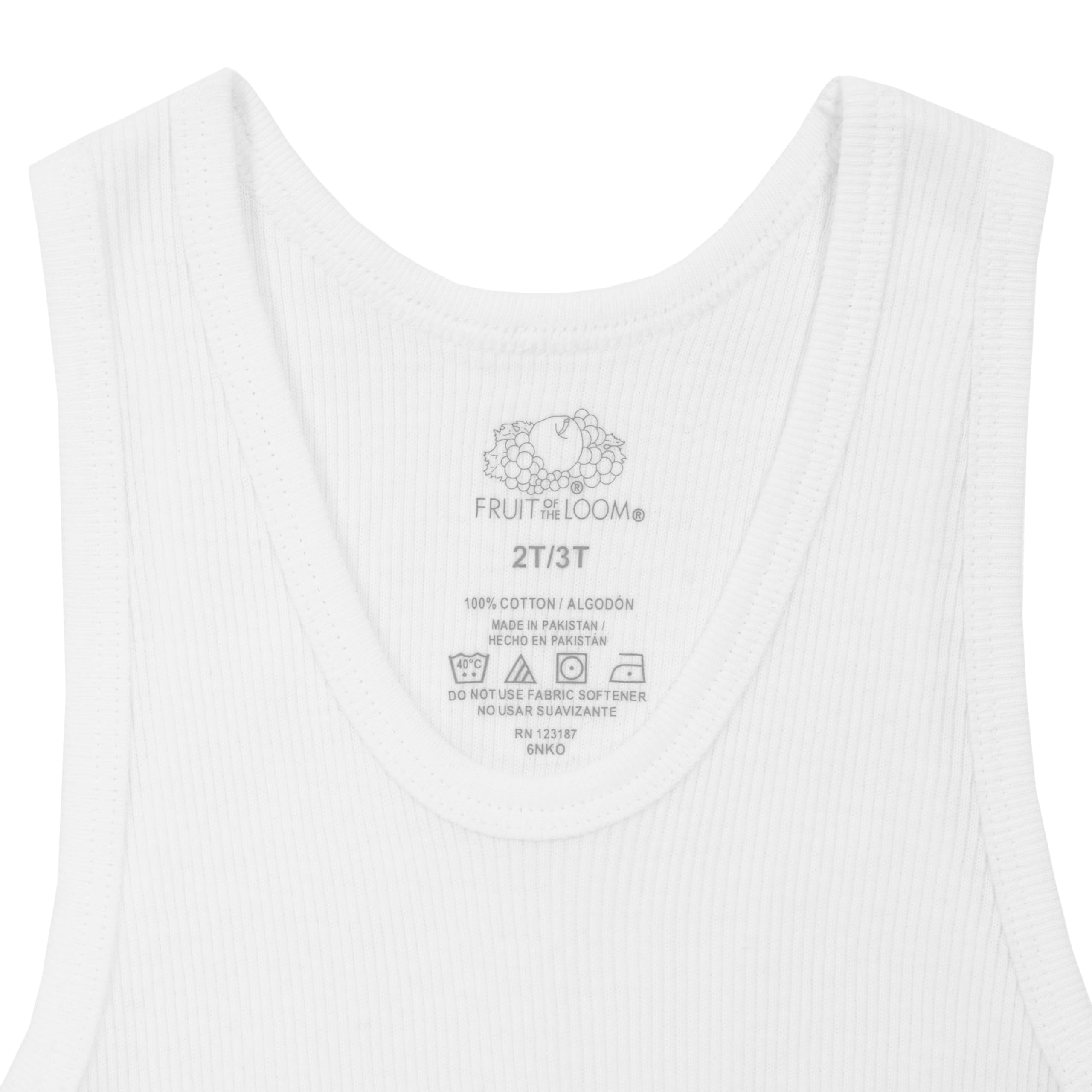 Fruit of The Loom Boys' Eversoft Cotton Undershirts, T Shirts & Tank Tops