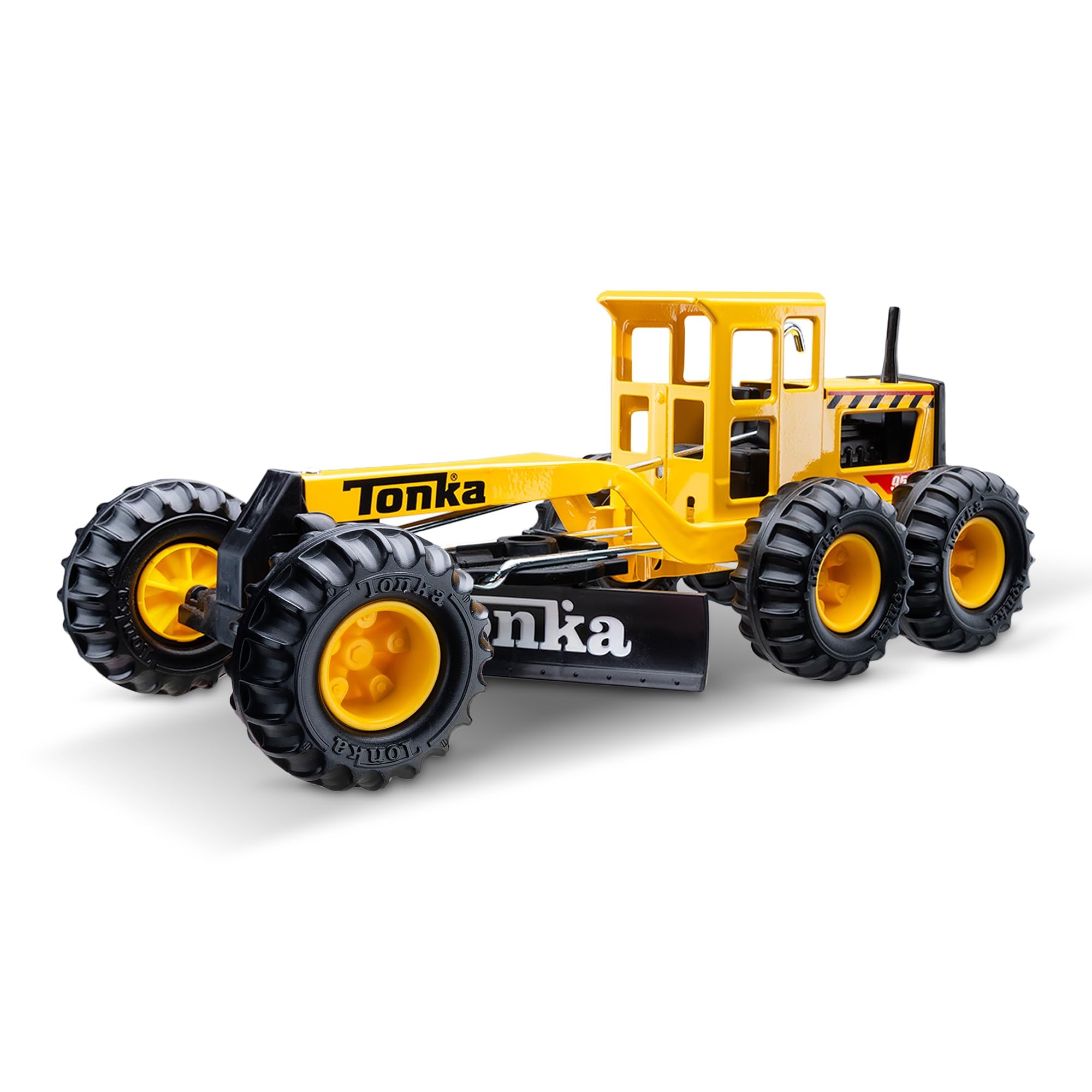 Tonka Steel Classics 4x4 Pickup Truck - Made with Steel & Sturdy Plastic, Yellow Toy Construction Truck, Boys and Girls, Kids, Toddlers, Ages 3+