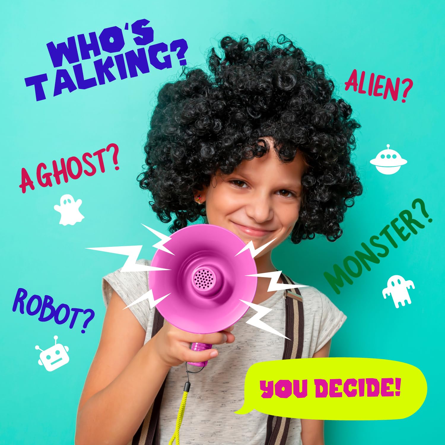 Mini Explorer Voice Changer for Kids - Gifts for Kids - Voice Changing Device for Boys & Girls Ages 3-8+ Olds Birthday Gifts for 3, 4, 5, 7, 8 Year Old Boy - Toys Gift Ideas for Kid, Toddler