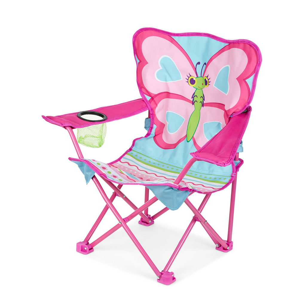 Melissa & Doug Cutie Pie Butterfly Camp Chair (Frustration-Free Packaging)