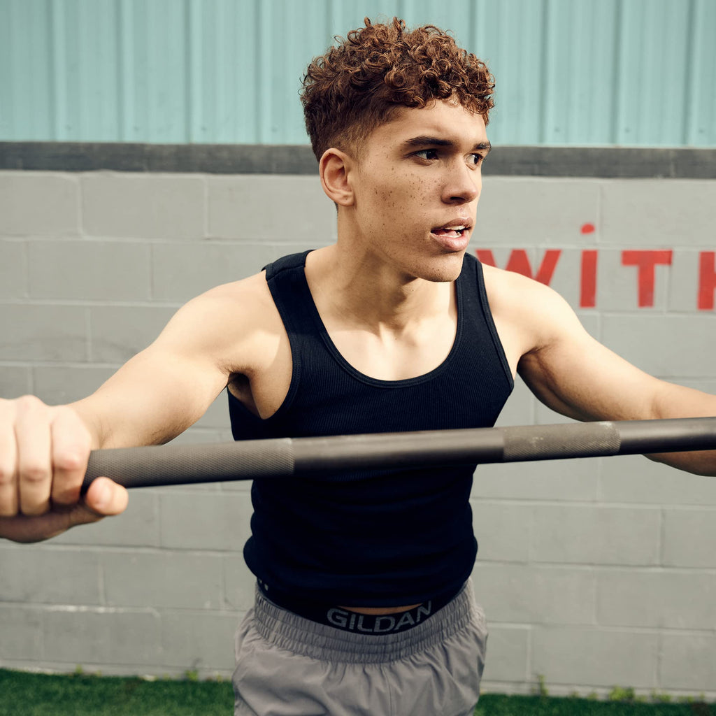 Gildan Men's A-Shirts Tanks Multipack