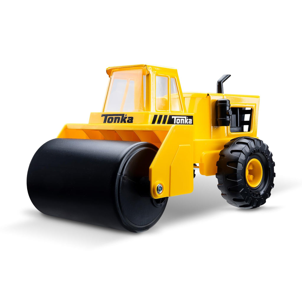 Tonka Steel Classics 4x4 Pickup Truck - Made with Steel & Sturdy Plastic, Yellow Toy Construction Truck, Boys and Girls, Kids, Toddlers, Ages 3+