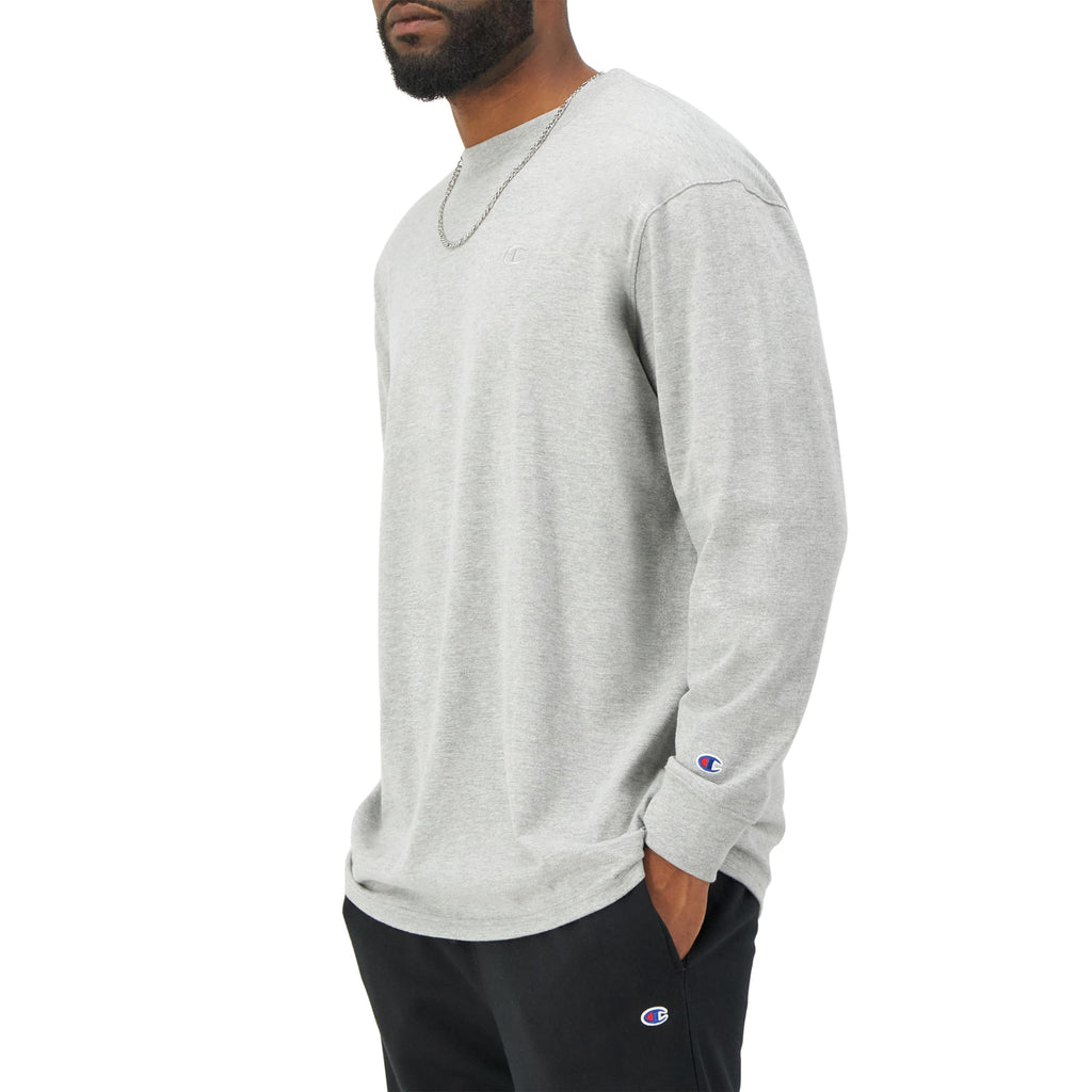Men's Classic Long Sleeve T-Shirt, Standard Fit, Script & C Logo, Available in Regular and Big & Tall