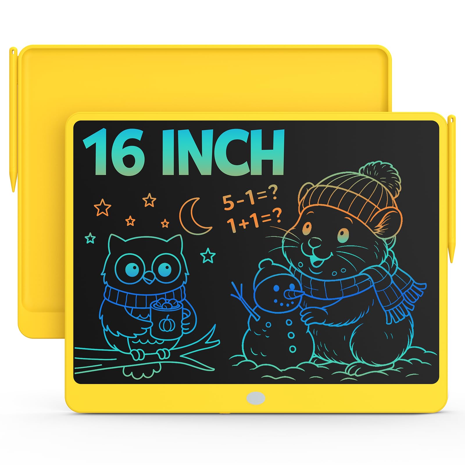 Bravokids 10 Inch LCD Writing Tablet for 3-8 Year Olds - Electronic Drawing Pad and Doodle Board as Educational Birthday Gifts for Girls and Boys (Pink)
