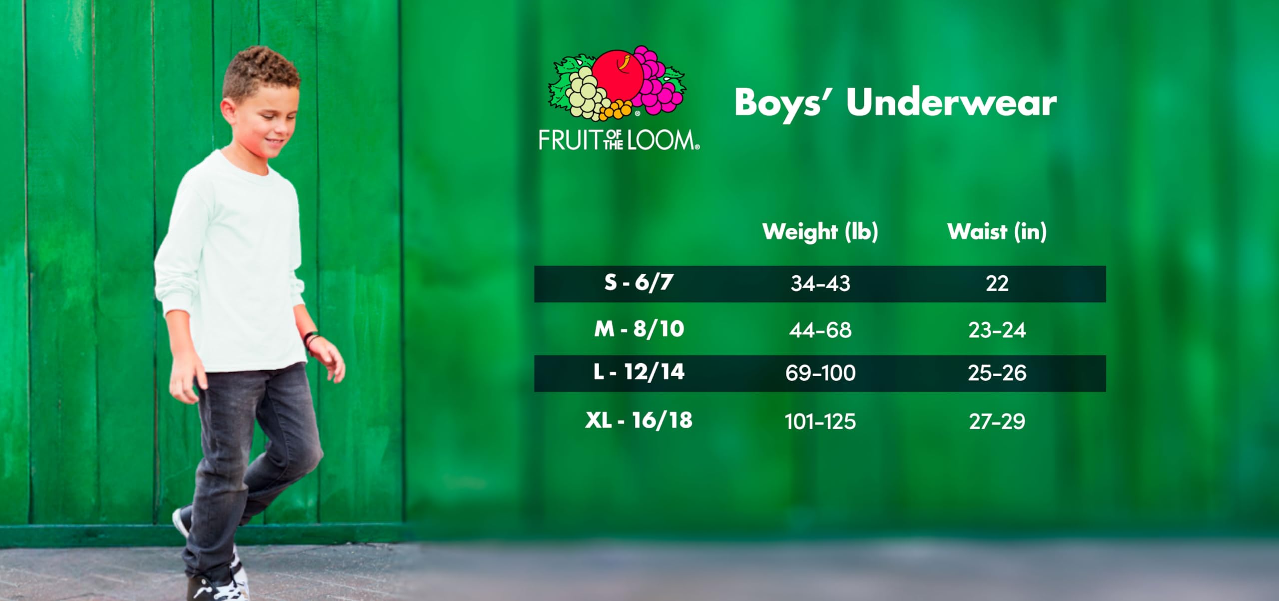 Fruit of The Loom Boys' Eversoft Cotton Undershirts, T Shirts & Tank Tops