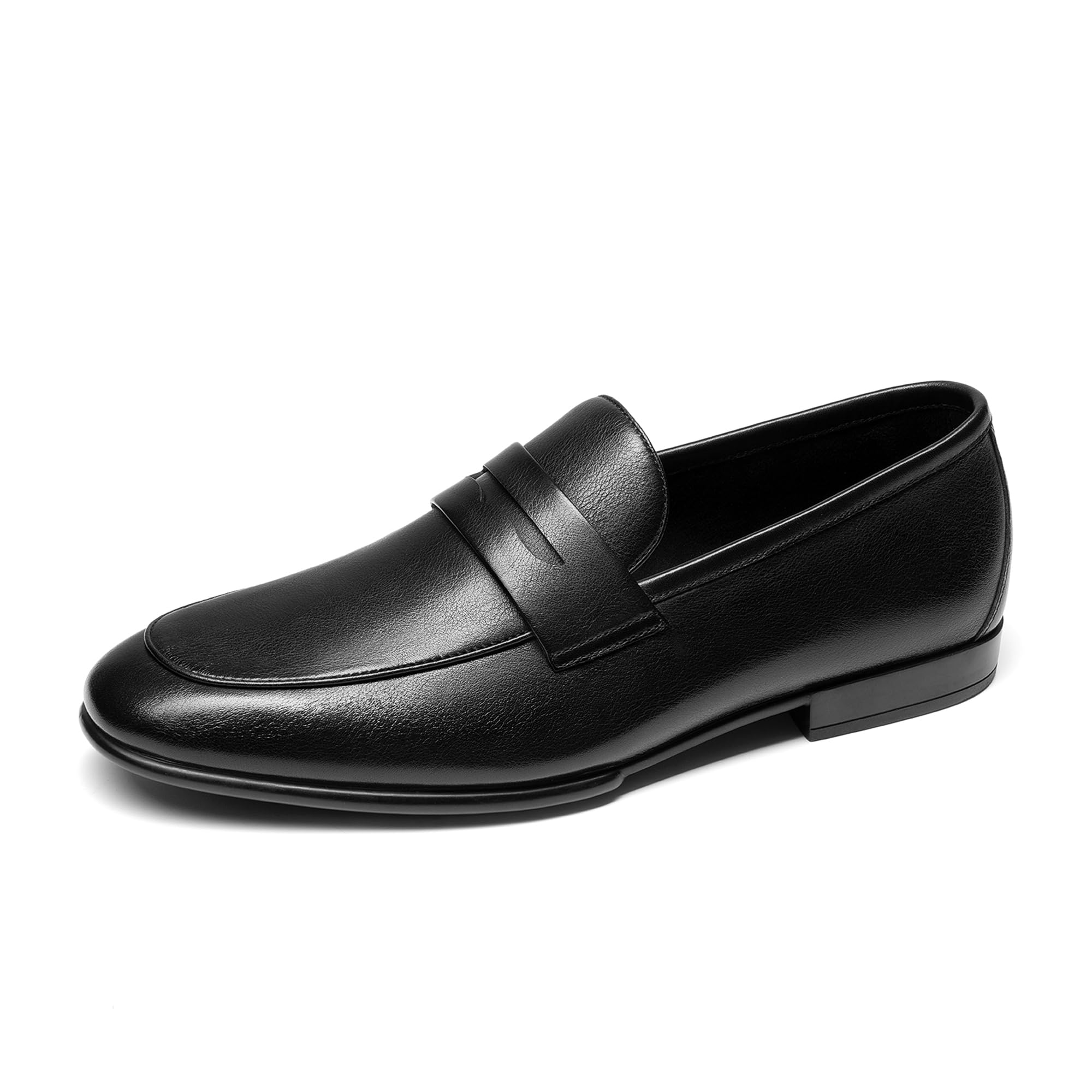 Men's Classic Penny Loafers Leather Suede Dress Shoes Comfort Lightweight Slip-on Shoe Solace Reserve