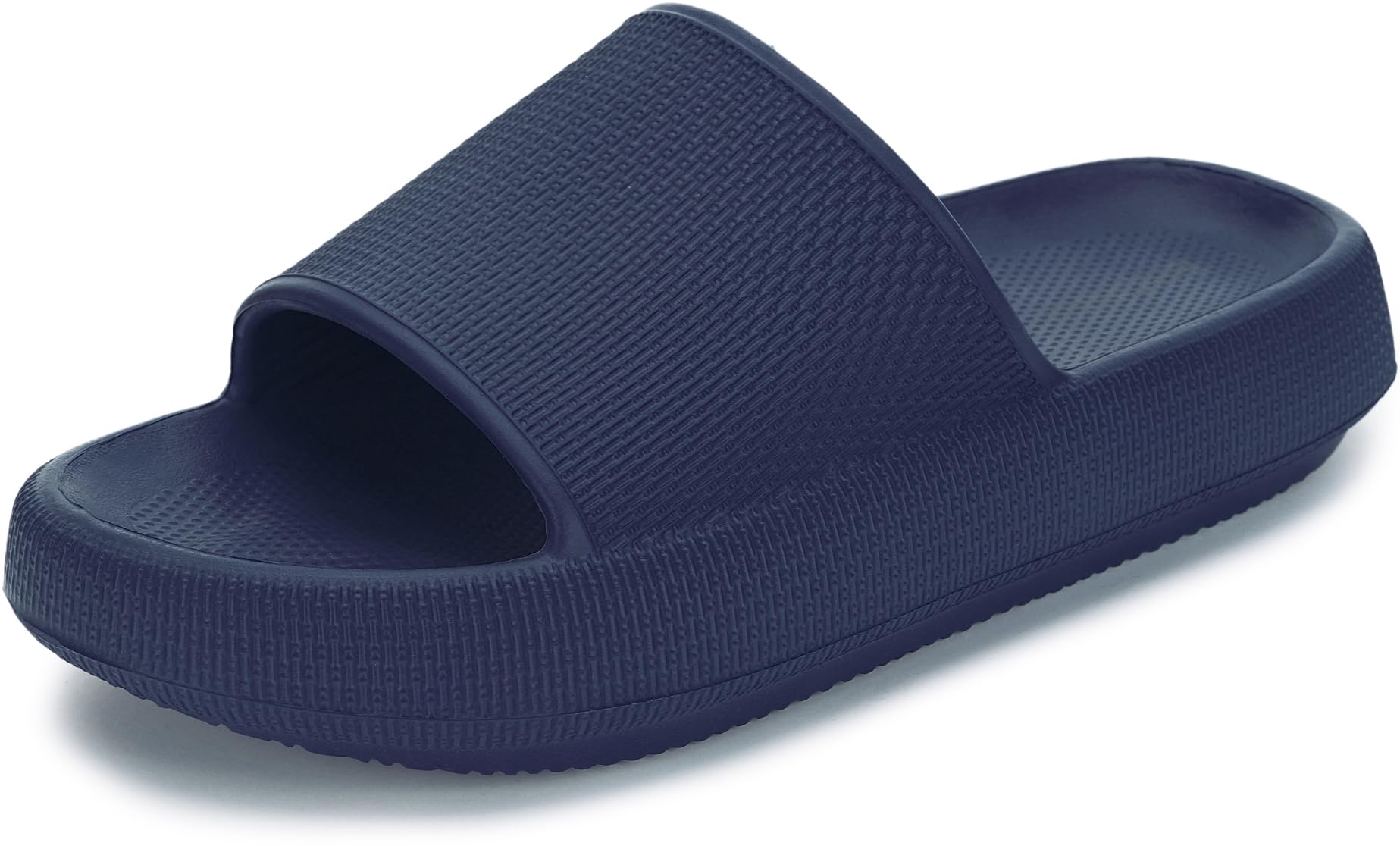 Cushioned Thick Sole Pillow Slippers for Women and Men Y10 | Cloud-Like Soft Sole, Foot Pain Relief, EVA Platform Sole, Indoor Outdoor Slides, Waterproof Shower Ready, Quick-Drying