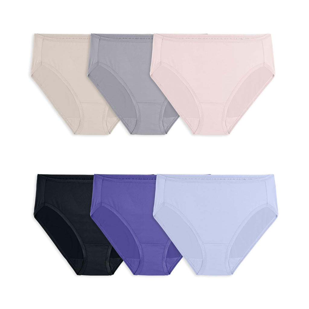 Women's Lightweight Microfiber Underwear, Smooth Under Clothes, Available in Plus Size