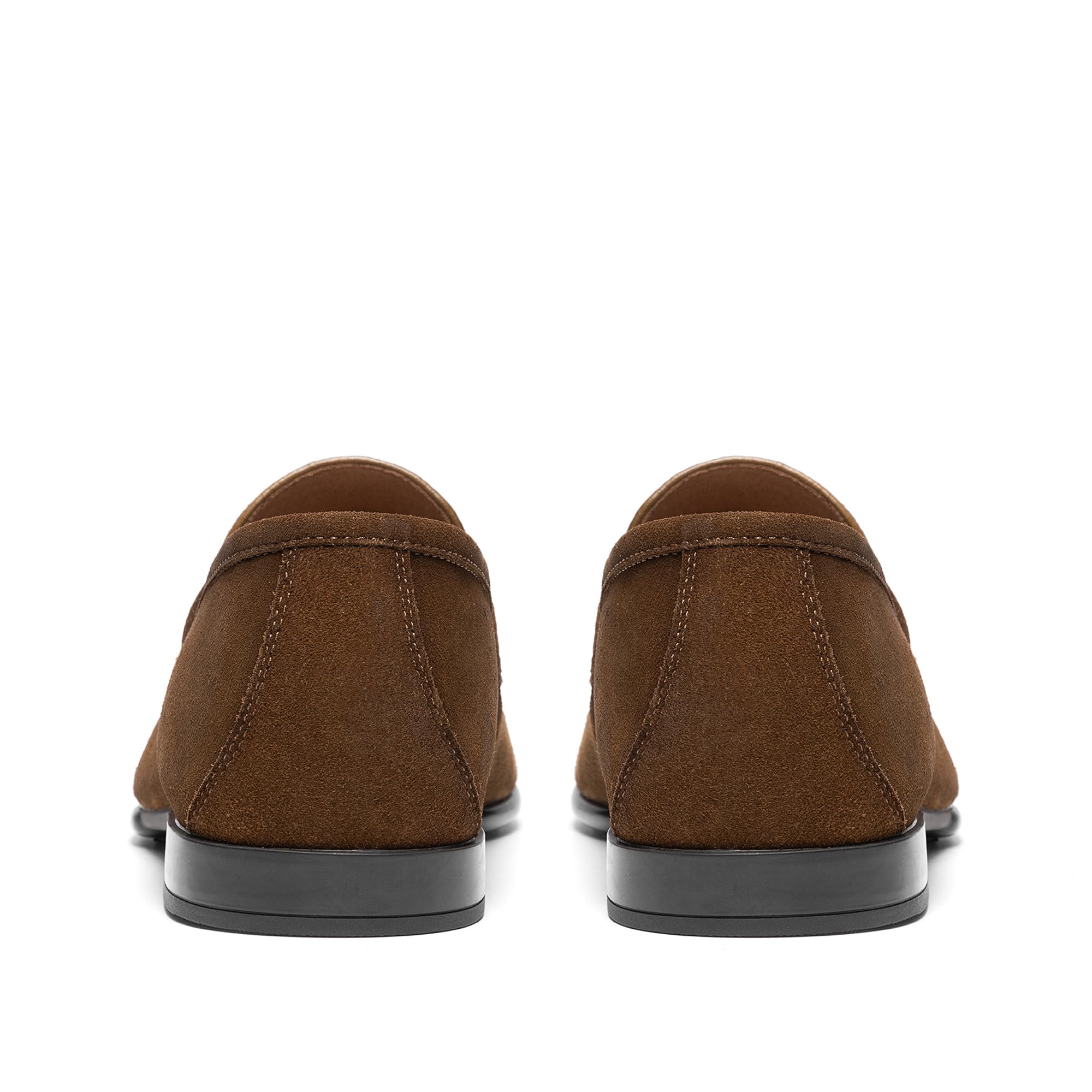 Men's Classic Penny Loafers Leather Suede Dress Shoes Comfort Lightweight Slip-on Shoe Solace Reserve