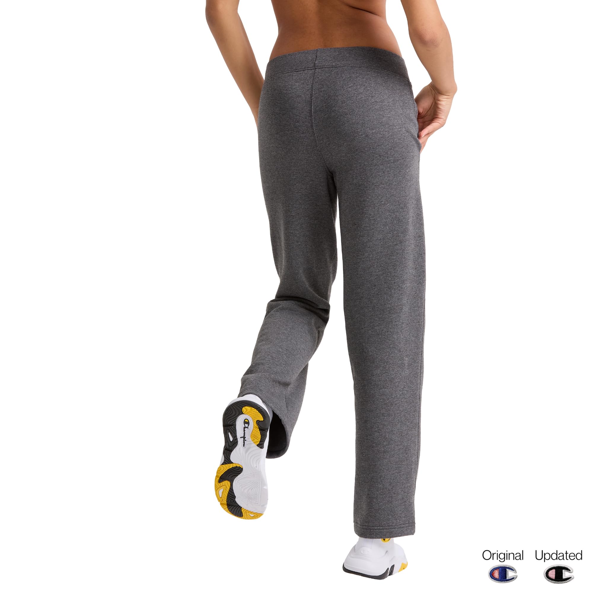 Champion Womens Comfortable Fleece Lounge Pants, 31“