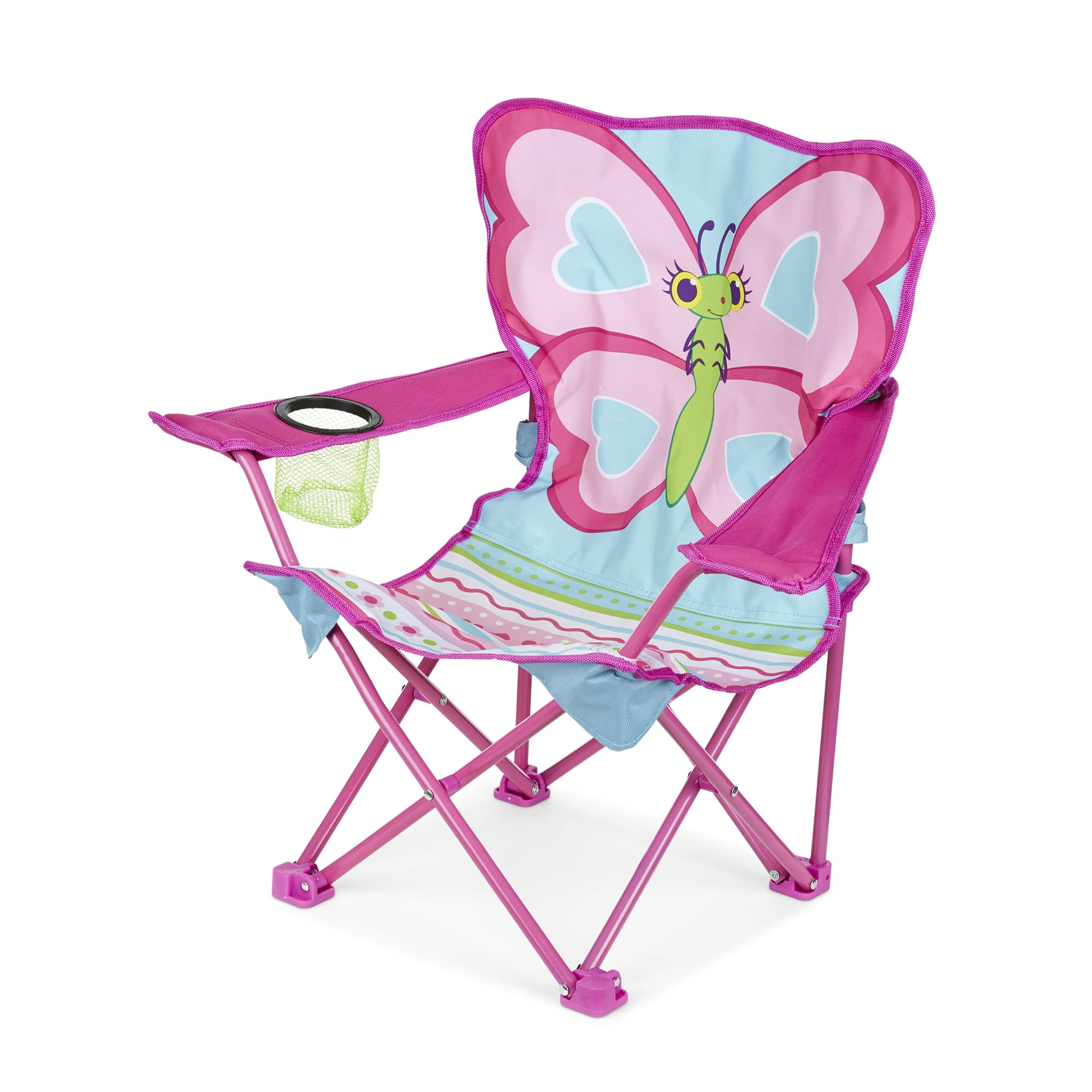 Melissa & Doug Cutie Pie Butterfly Camp Chair (Frustration-Free Packaging)