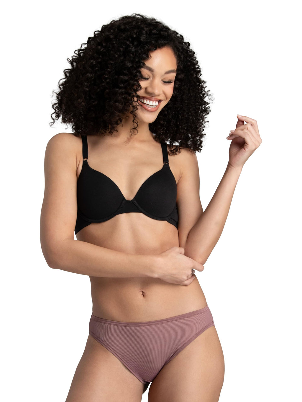 Women's Lightweight Microfiber Underwear, Smooth Under Clothes, Available in Plus Size