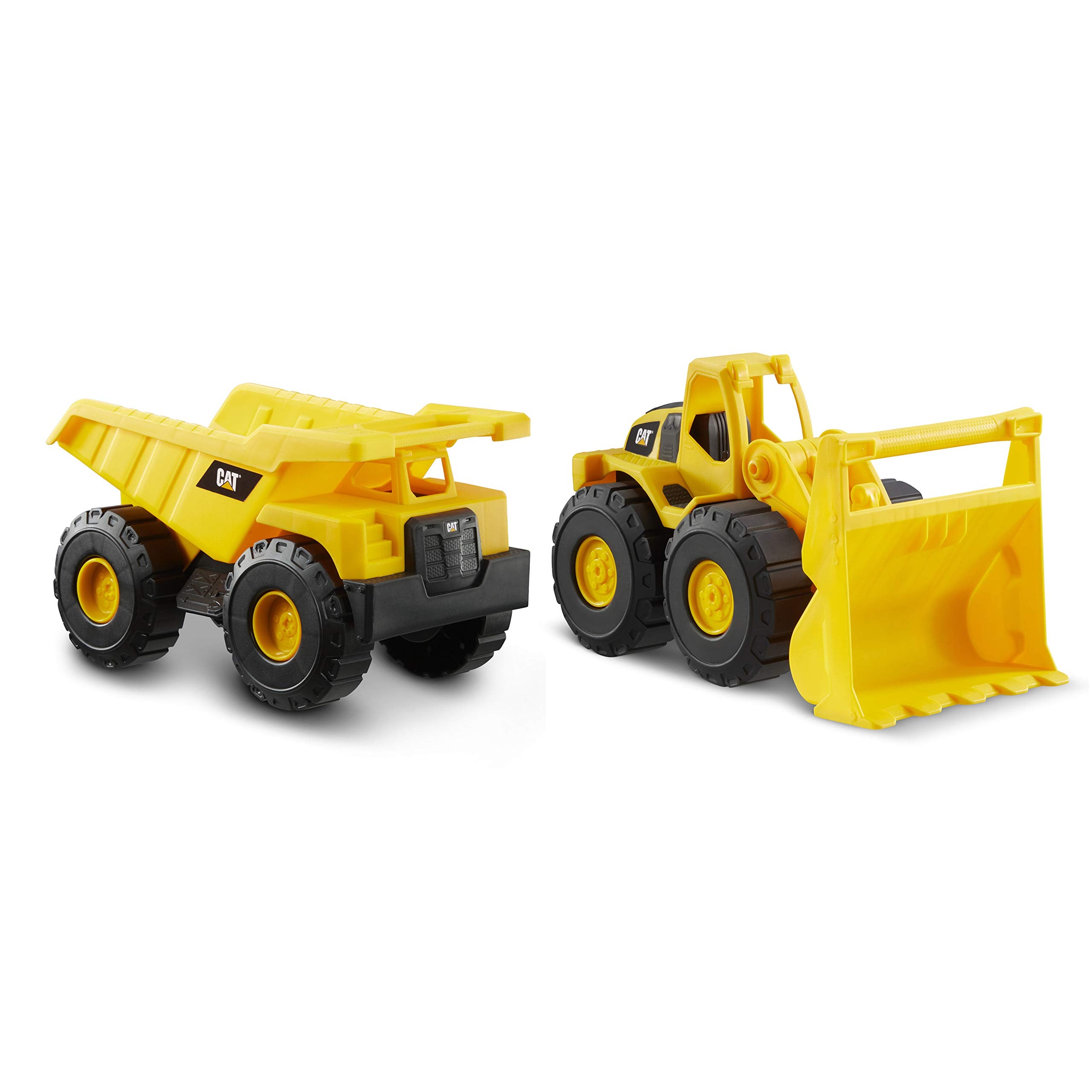 Cat Construction 7" Dump Truck, Loader & Excavator toys Combo Pack