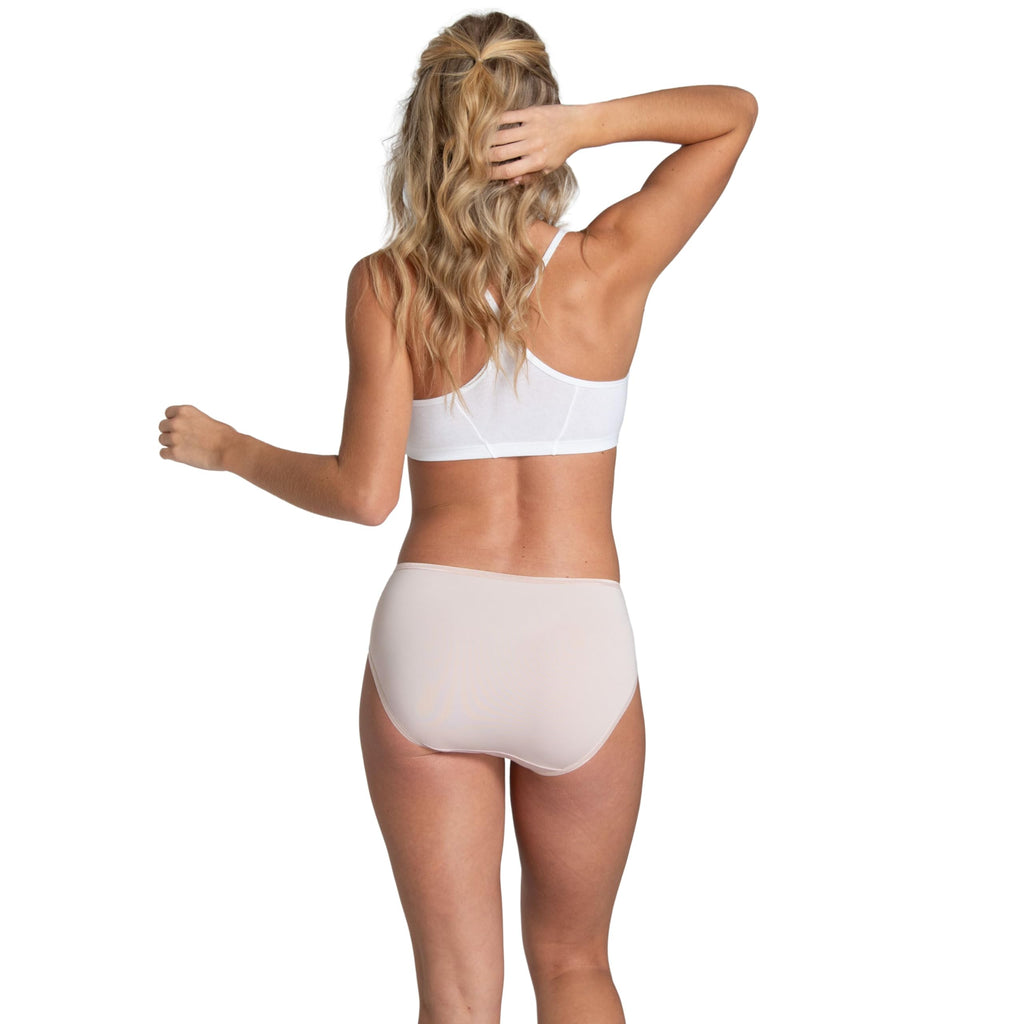 Women's Lightweight Microfiber Underwear, Smooth Under Clothes, Available in Plus Size