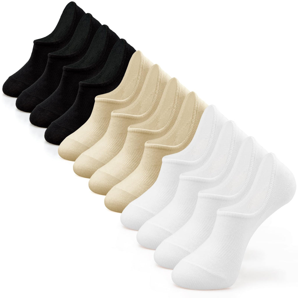 No Show Socks Women & Men Low Cut Ankle Short Anti-slid Athletic Running Casual Invisible Liner Socks